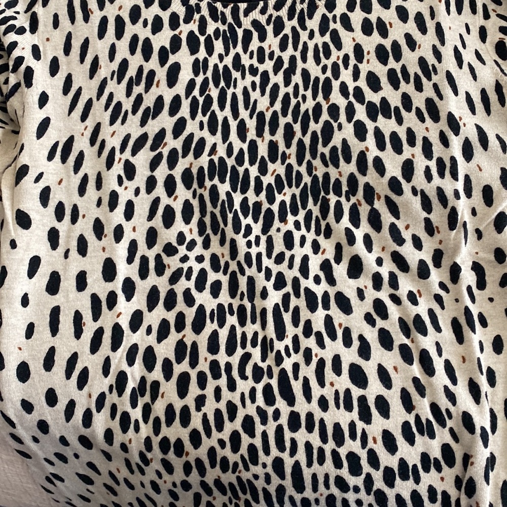 J. Crew Mercantile Animal Print Sweater - Picture 3 of 4